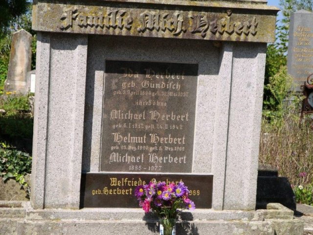 Herbert Helmut 1926-1962 Grabstein